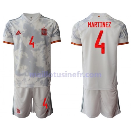 Maillot de Foot Espagne Inigo Martinez 4 Extérieur UEFA EURO 2020 - Enfant